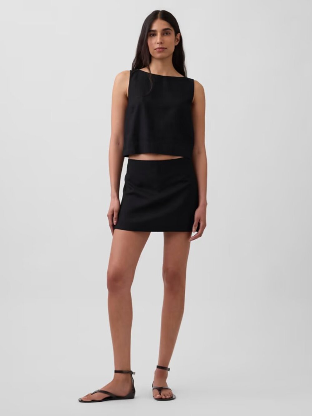 Gap Linen Blend Skort